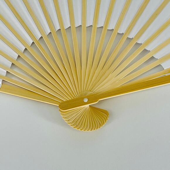 Ketel One Botanical White Foldable Portable Personal Handheld Paper Fan - NWOT - Picture 12 of 14